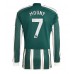 Manchester United Mason Mount #7 Voetbalkleding Uitshirt 2023-24 Lange Mouwen